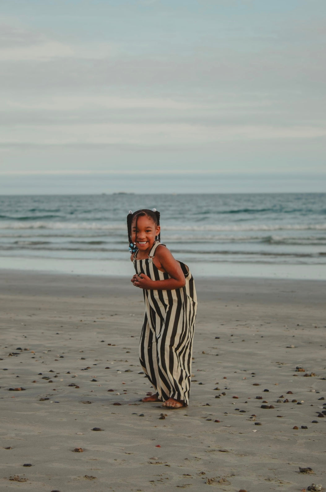 Vintage stripped Overalls